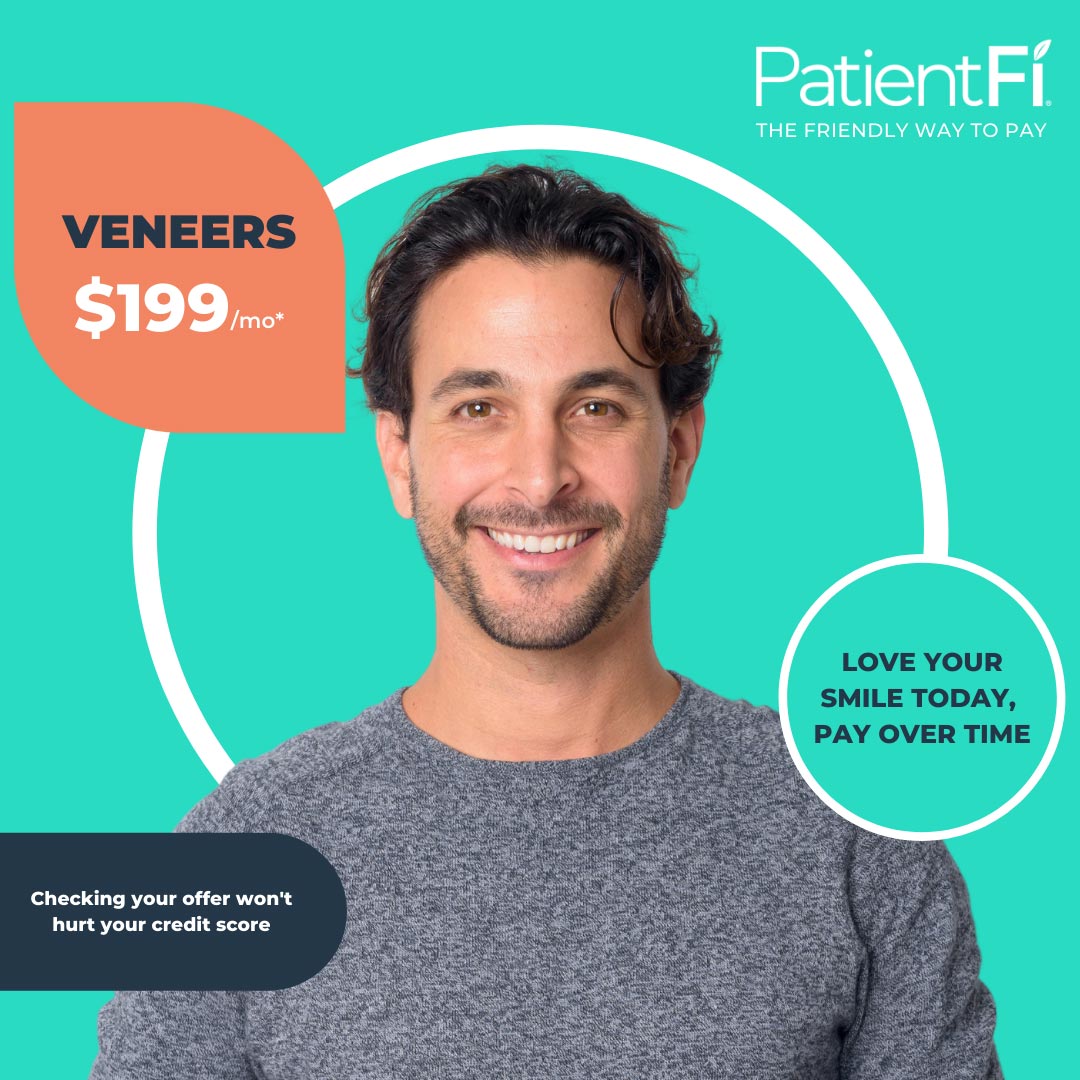 test PatientFi - The Friendly Way to Pay - Veneers - $199/mo* - Love Your Smile Today, Pay Over Time - Checking your offer won't hurt your credit score