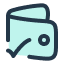 wallet-done-black-icon
